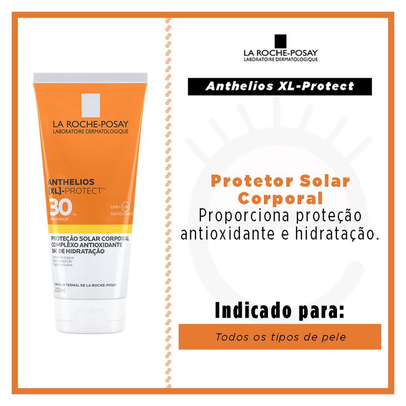 Anthelios XL FPS 30 La Roche-Posay Protetor Solar Fluido 200ml