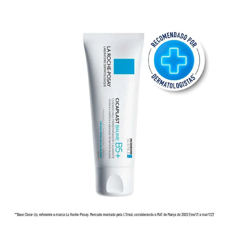 Creme Hidratante Reparador Corporal Cicaplast Baume B5 La Roche-Posay 40ml - Reparação e Alívio para Pele Sensível