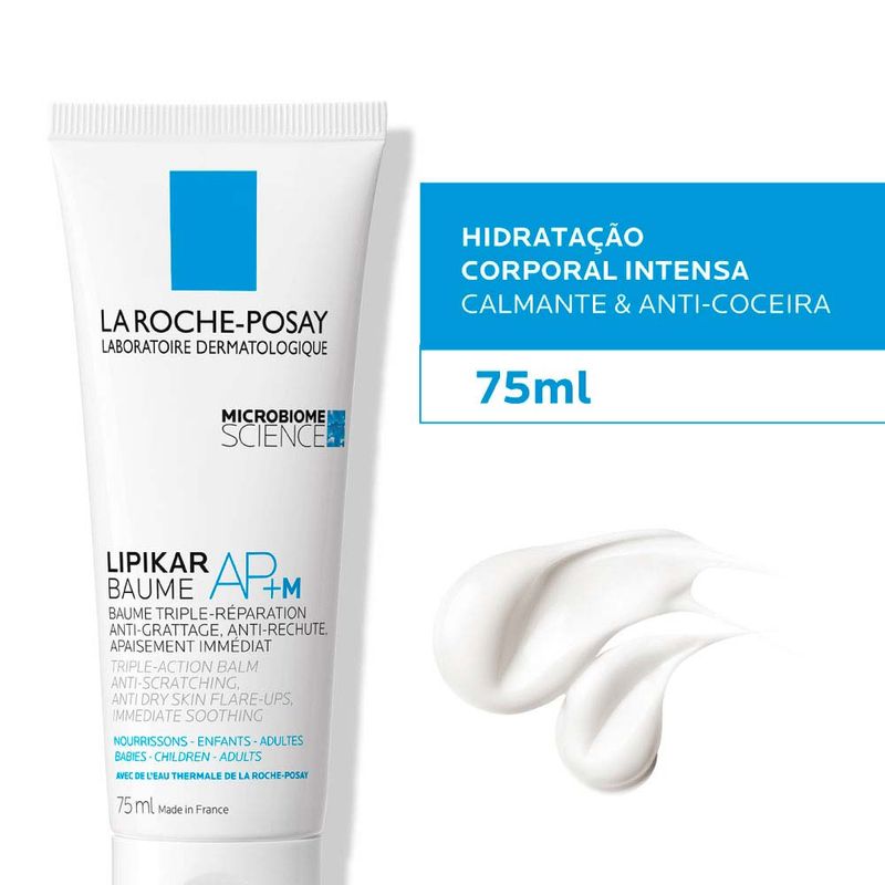 Creme Hidratante La Roche-Posay Lipikar Baume AP+M 75ml